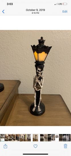 Skull lantern brand new.