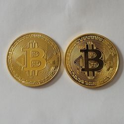 2oz Fine Copper Rounds [24K GOLD PLATED] ANTI TARNISH 