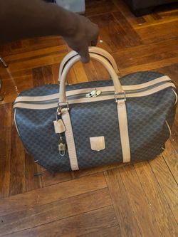Celine Macadam Large Travel Duffle Bag