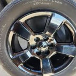Chevy Tahoe Rims Chevrolet Suburban Wheels Silverado Snowflakes Trail Boss High Country Ltz Rst Z71 Yukon Sierra Denali Cadillac Escalade 