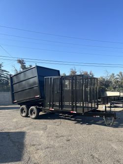 Dump Combo Trailer 7x16x6