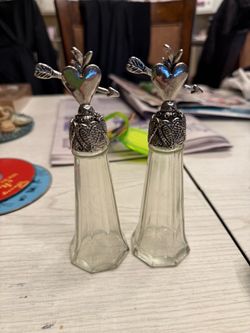 Vintage salt and pepper shakers