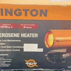 Remington 80,000 BTU Forced Air Kerosene/Diesel Space Heater with Thermostat