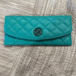 Badgley Mischka Quilted Long Wallet 