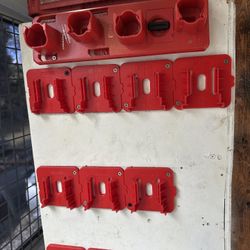 Milwaukee Battery Rack