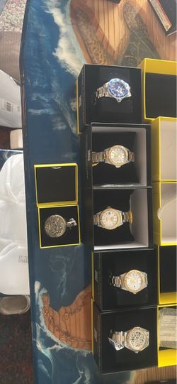 Invicta Watch Collection Lot of 6