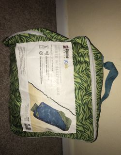 Two kids sleeping bag