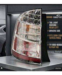 2006-2009 Toyota Prius Left Driver Side Tail Light Assembly NEW