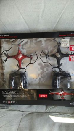 Star Quest battling drones