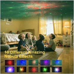 🆕 In 📦 Astronaut Galaxy Star Projector Night Light for Ceiling Bedroom Starlight Space Nebula Sky Star Lamp with Timer Remote,Gifts for Kids