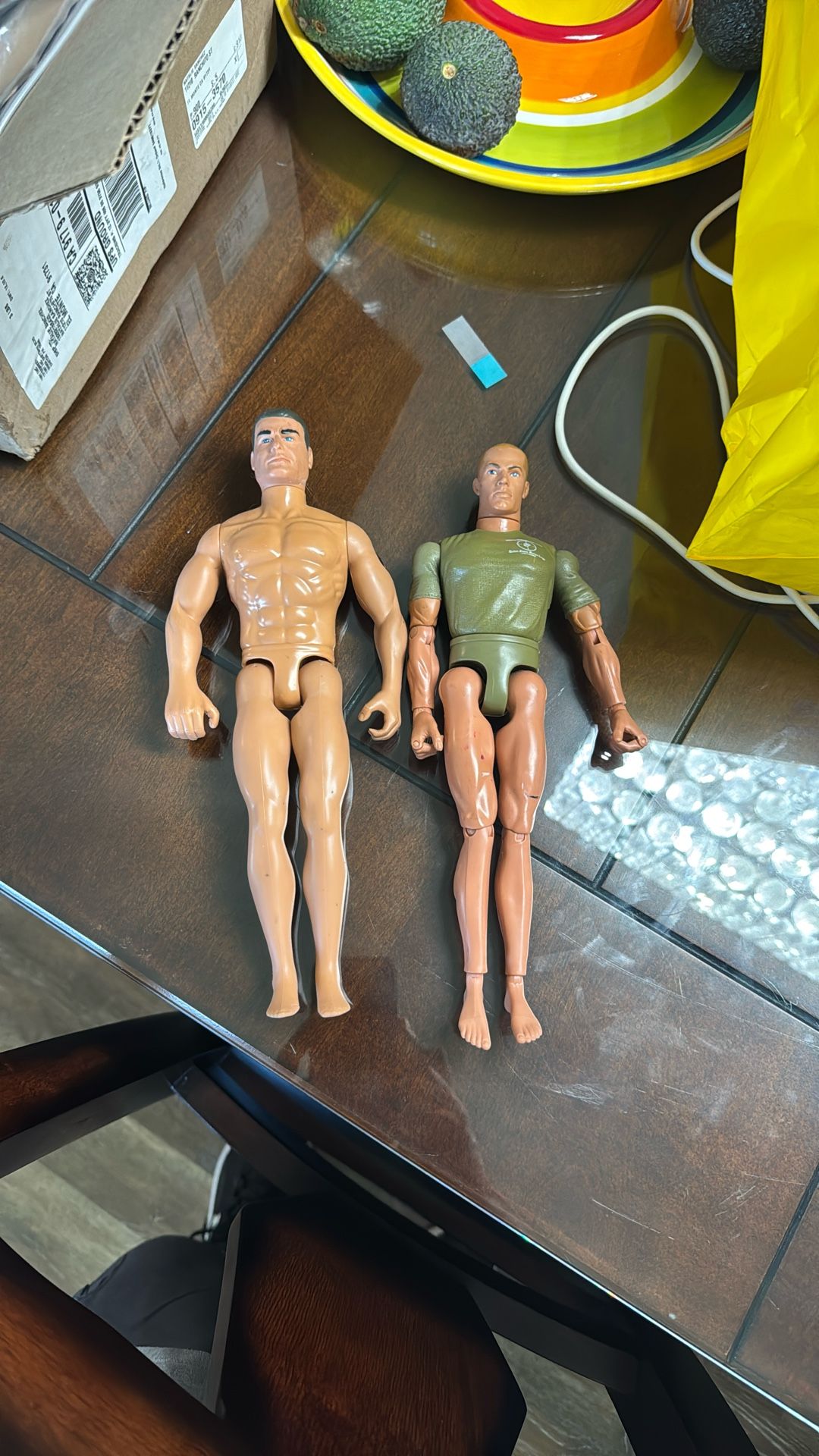 GI JOE 12” ACTION FIGURES (2)