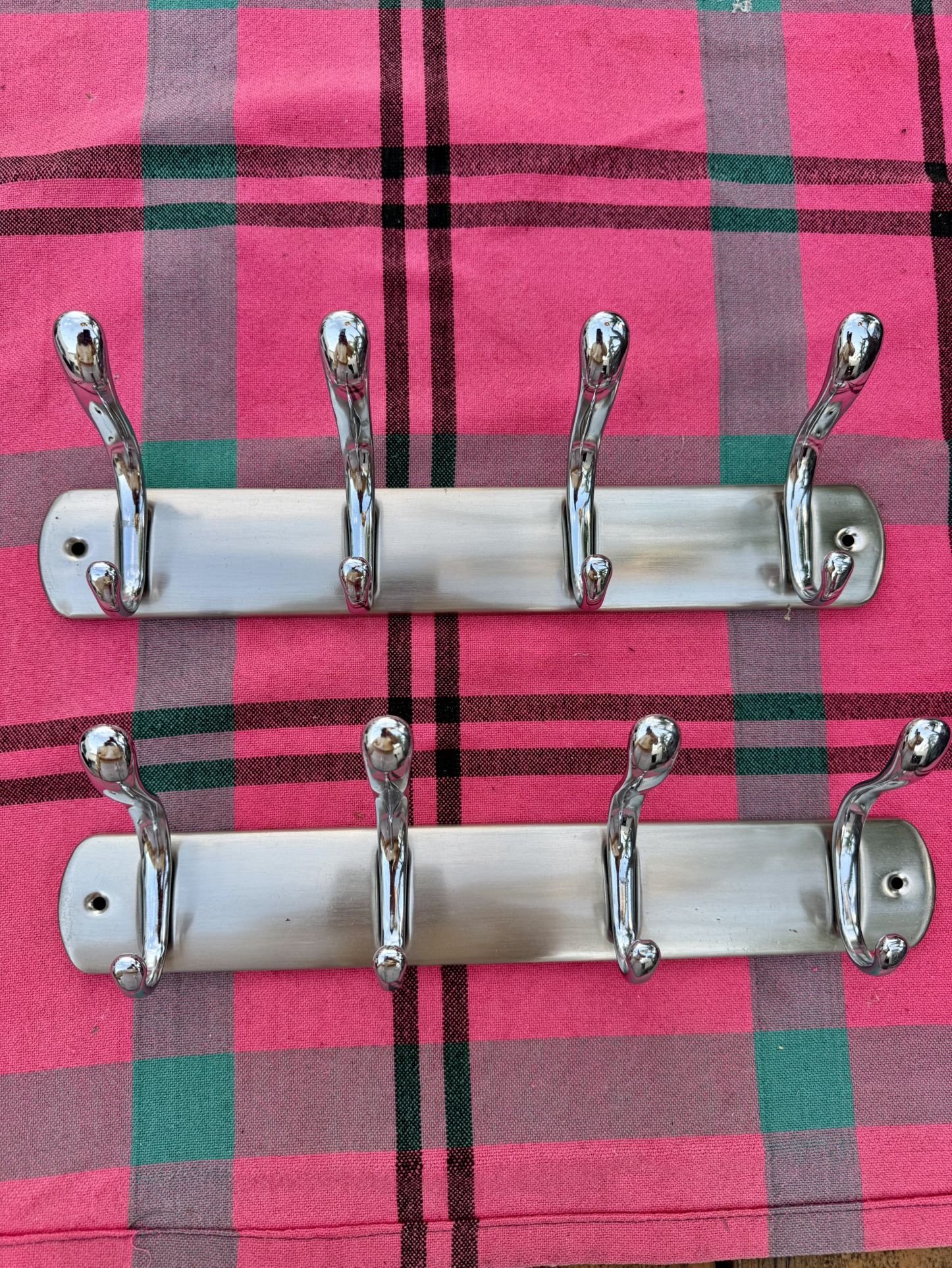 Coat Rack Wall Mount, Hooks For Hats, Jackets, Etc