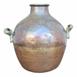 Vintage Egyptian Copper Bean Pot