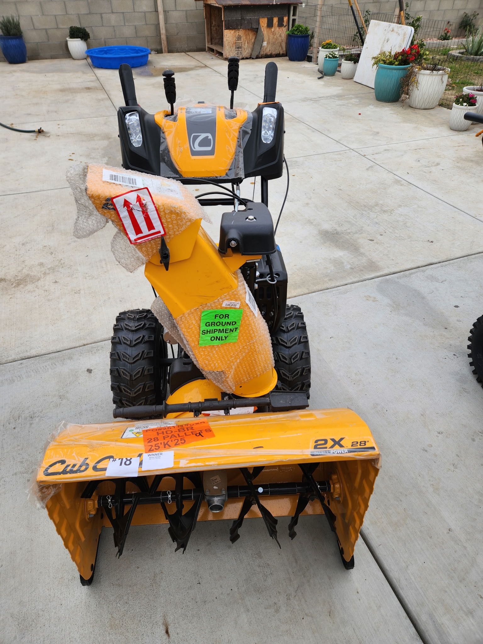 Cub Cadet 2X 28 in. 272cc IntelliPower Two-Stage Electric Start Gas Snow Blower with Power Steering and Steel Chute