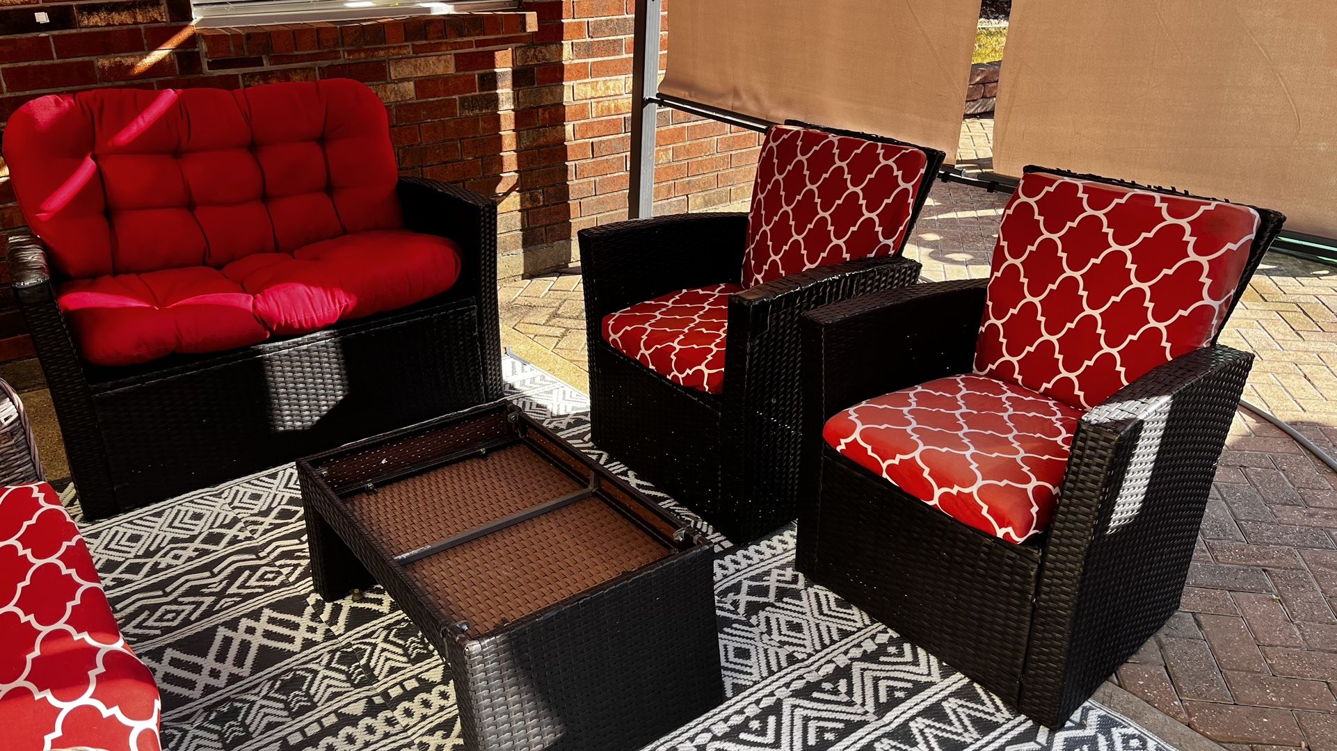 Patio Set Furniture( 4 Pieces )