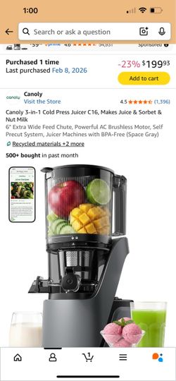 Cold Press Juicer