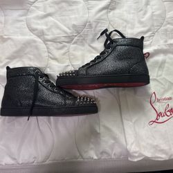 Lou Spikes Orlato Flat Suede