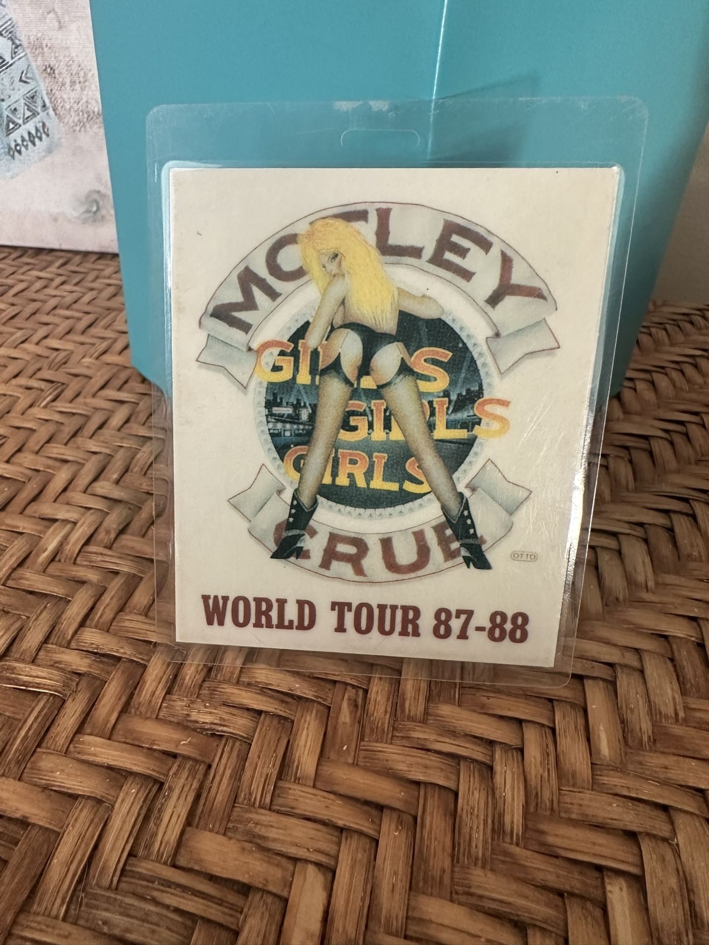 Motley Crue Original Backstage Pass