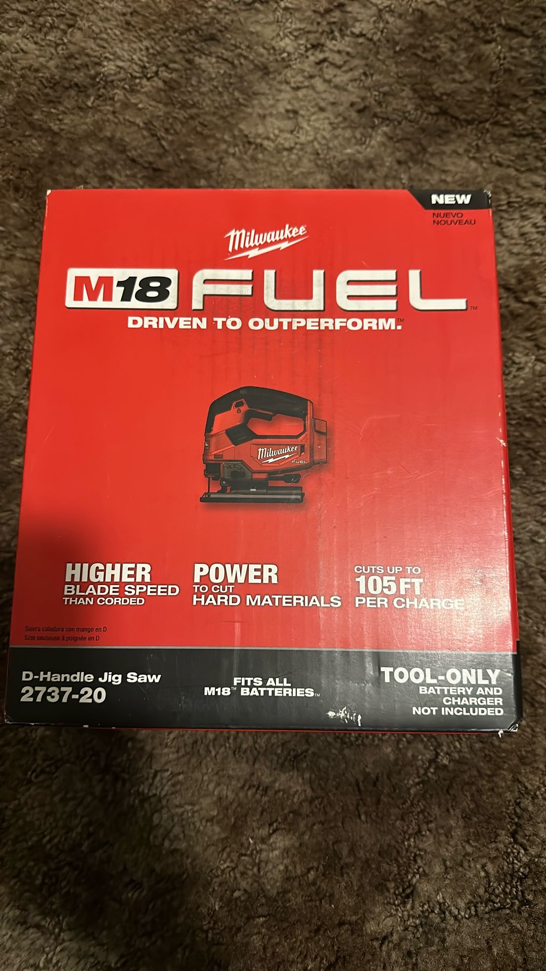 New Milwaukee D-handle Jig Saw