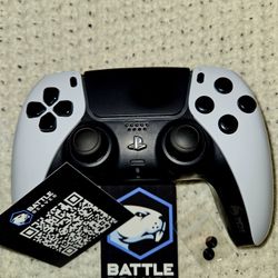 Custom Battlebeaver Dualsense PS5 Controller w/Magneto Mechs thumbsticks