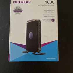 Netgear N600 WiFi Dual Band Router