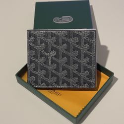 Goyard Victoire Wallet Grey
