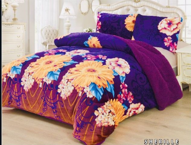 3pc Blanket Borrego ~ Queen