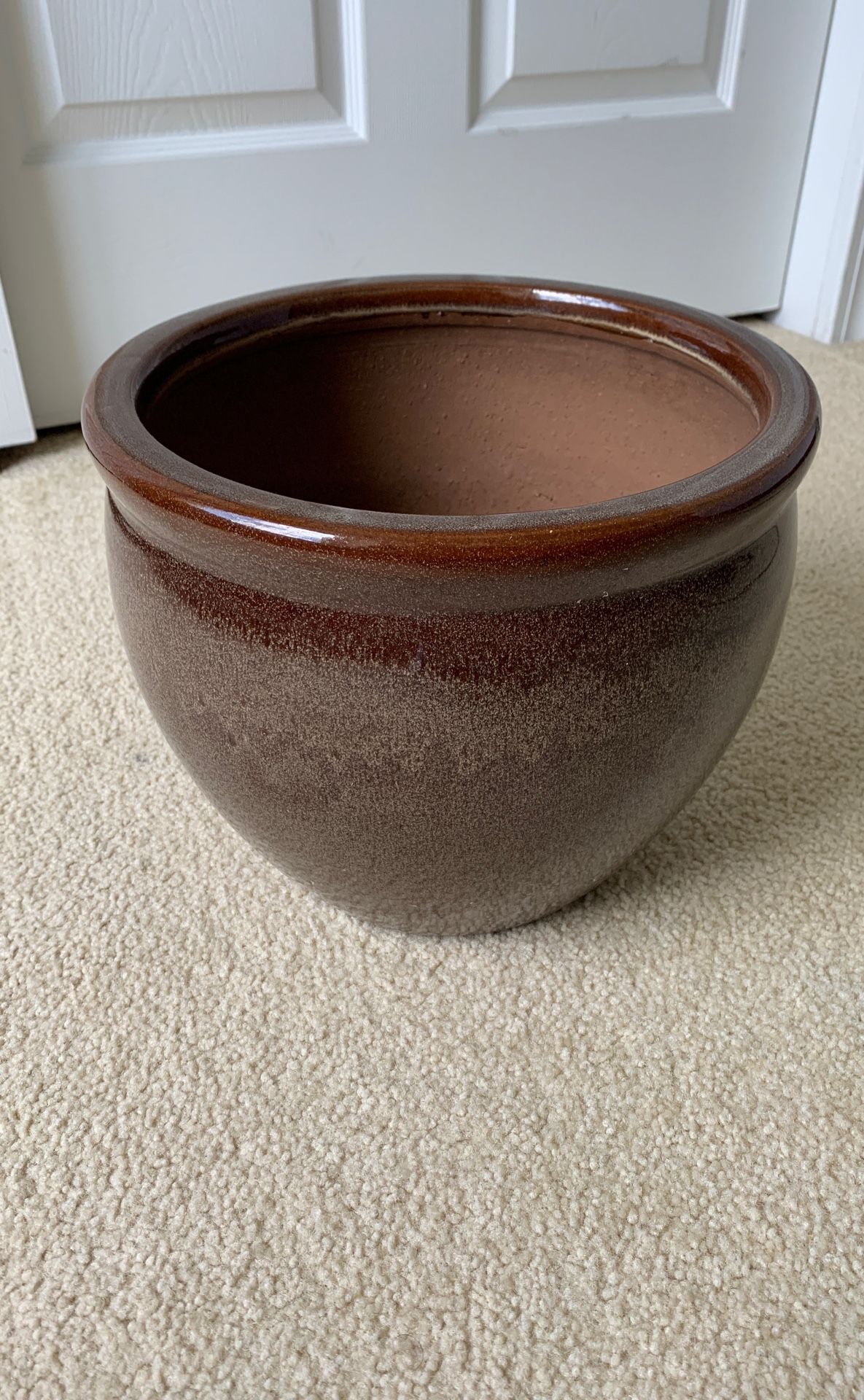 Brown Flower pot