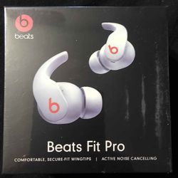 White Beats Fit Pro