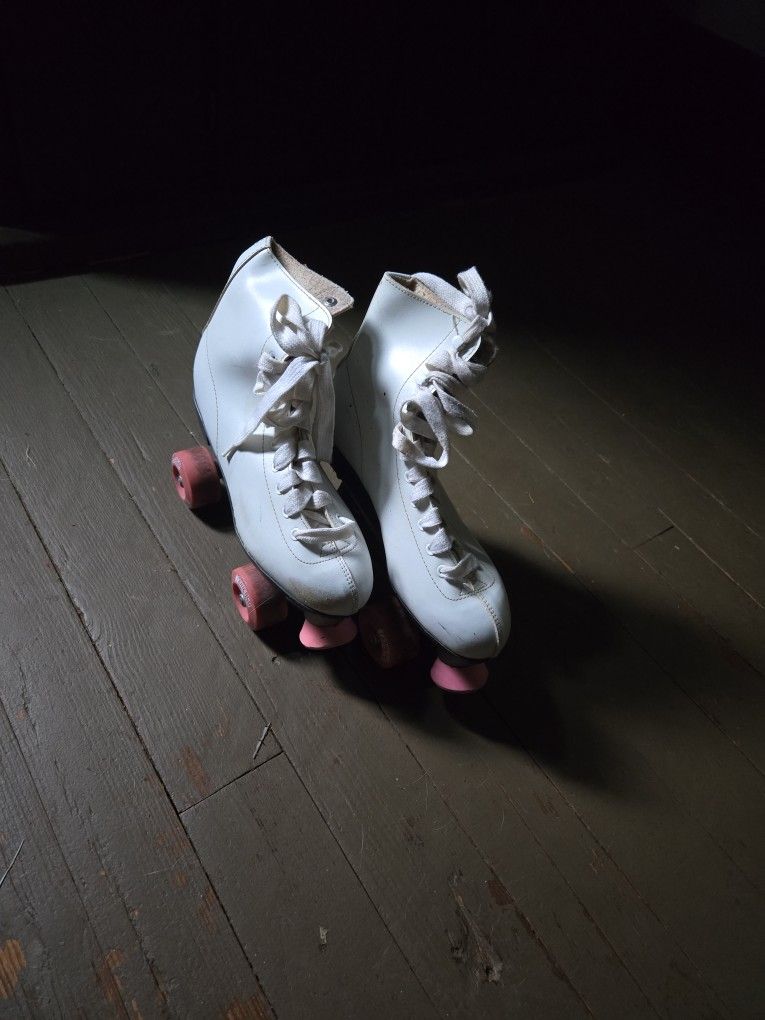 White Roller Skates