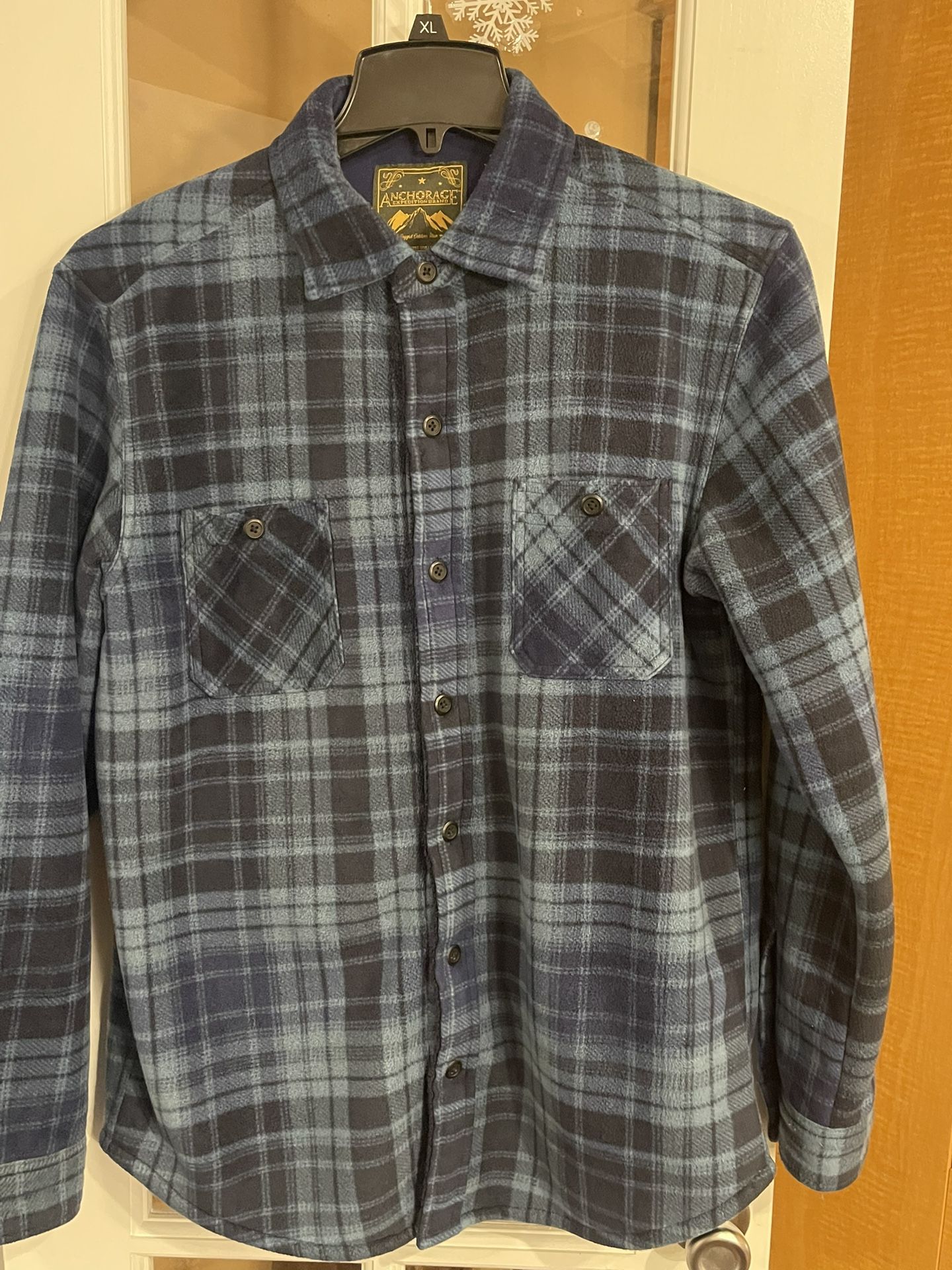 Men’s Flannel/Fleece Jacket (M)
