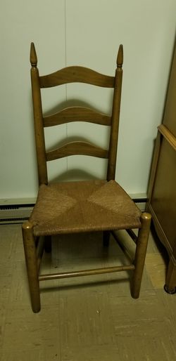 Antique wicker chair