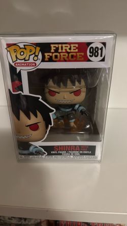 Shinra with Fire Funko Pop