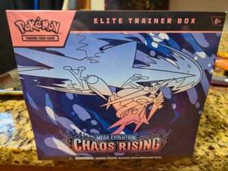 Pokémon TCG Mega Evolution Chaos Rising Elite Trainer Box