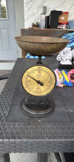 Pesa antigua bronze