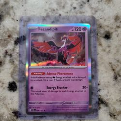 Fezandipiti 96/167 Twilight Masquerade Holo Rare Pokemon TCG for Sale in  Riverside, CA - OfferUp