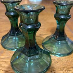 Vintage Candle Holders (3)