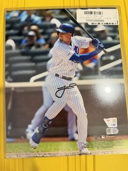 Jeff McNeil Signed New York Mets 8x10 Fanatics Photo
