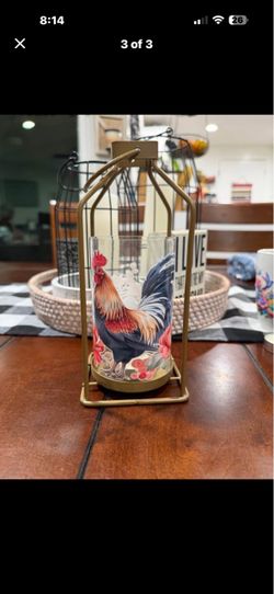 Rooster lantern