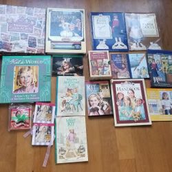 American Girl Trading Cards Paper Dolls Art Studio Kits World Books