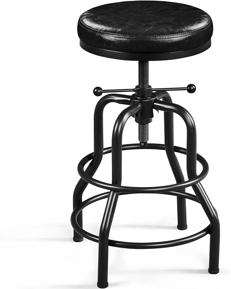 Black Bar Stools Vintage Counte