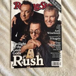 Rolling stone Magazine “Rush” Twilight Of The Geek Gods