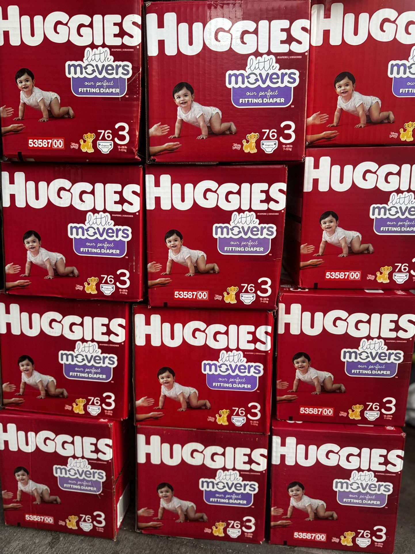 New Huggies Baby Diapers