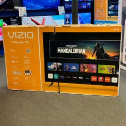 75” Vizio V Series 4K HDR Smart Tv 