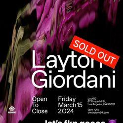 Layton Giordani Tickets All Night Long 