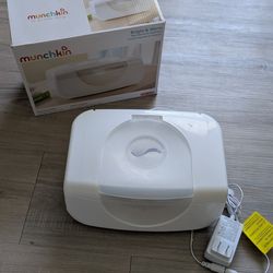 Munchkin Bright & Warm Wipe Warmer - White