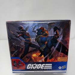 (NEW/SEALED) G.I.  CJoe 6" Classified Series Blue Ninjas - 2 Pack Action Figures