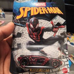 Marvel Spider-Man Silver Series Hot Wheels 