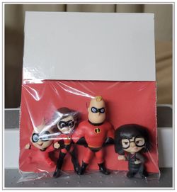 INCREDIBLES 4PC FIGURE SET