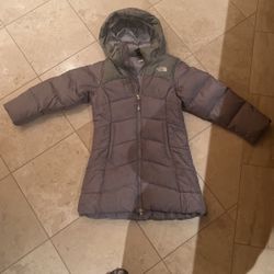Girls North Face Down Jacket